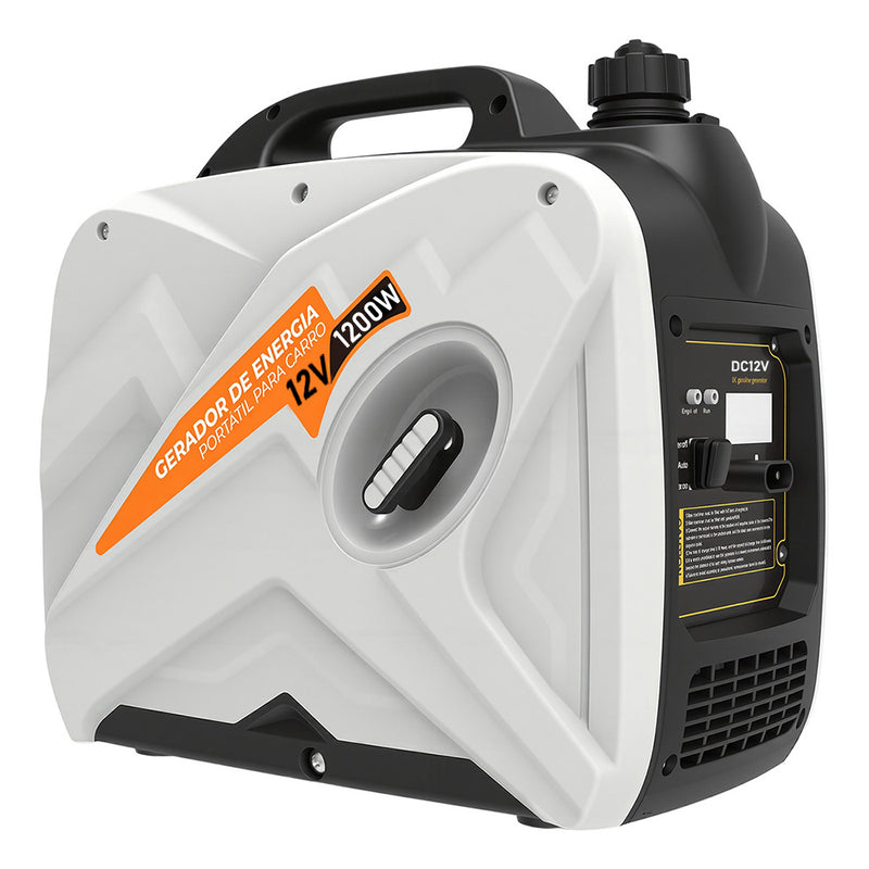 TORQUEHAMMER VPL-3275 1.2kW 12V 直流便携式发电机 7L 大油箱 静音运行 遥控/面板/手动/自动四重启动 安全保护齐全 房车露营/户外作业/应急充电全能伴侣 轻便易携