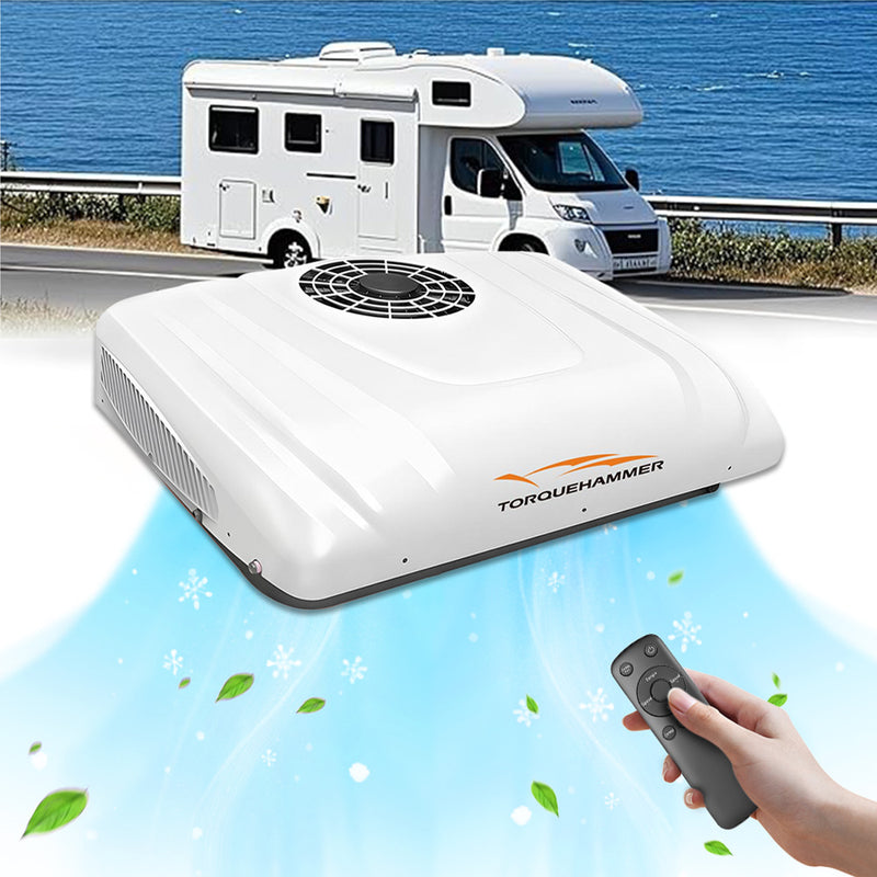 TORQUEHAMMER VPL-3278 24V 车载驻车空调 6100BTU 制冷 变频涡旋压缩机 低矮流线型设计 多重抗震结构 卡车/工程机械/农业机械/巴士等车型通用 驻车休息省油之选