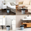 AILEDA 平口大号黑色加厚垃圾袋 70×90cm 商用家用 60L 大容量平底 PE 塑料袋 单卷 10只