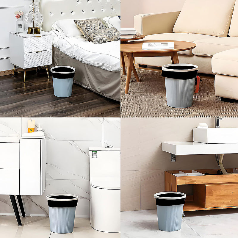 AILEDA 平口大号黑色加厚垃圾袋 70×90cm 商用家用 60L 大容量平底 PE 塑料袋 单卷 10只