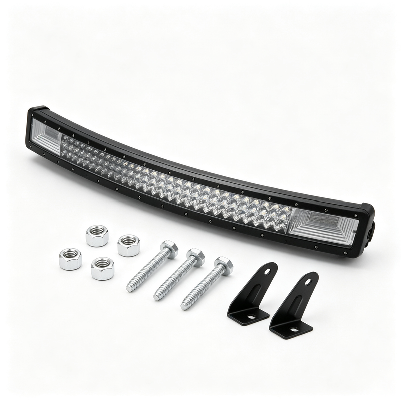 459W 弧形 LED 长条射灯 越野车弧形工作灯 15300 流明 9-50V 通用 IP67 防水 7000K 白光皮卡前杠车顶辅助灯 VPL-7402 分段式产品详情文案