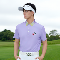 AILIAI GOLF Men's Short-Sleeve Polo Shirt