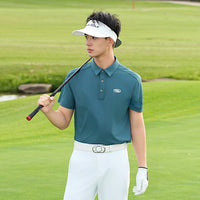 AILIAI GOLF Men's Short-Sleeve Polo Shirt