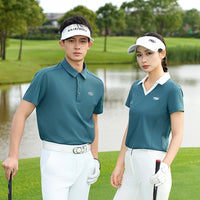 AILIAI GOLF Men's Short-Sleeve Polo Shirt