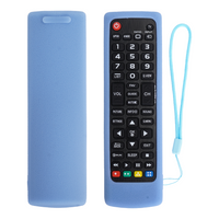 IT-BLUE 适配 LG AKB 系列电视遥控器硅胶保护套 全包防摔遥控器套 带挂绳多色可选遥控器防尘套