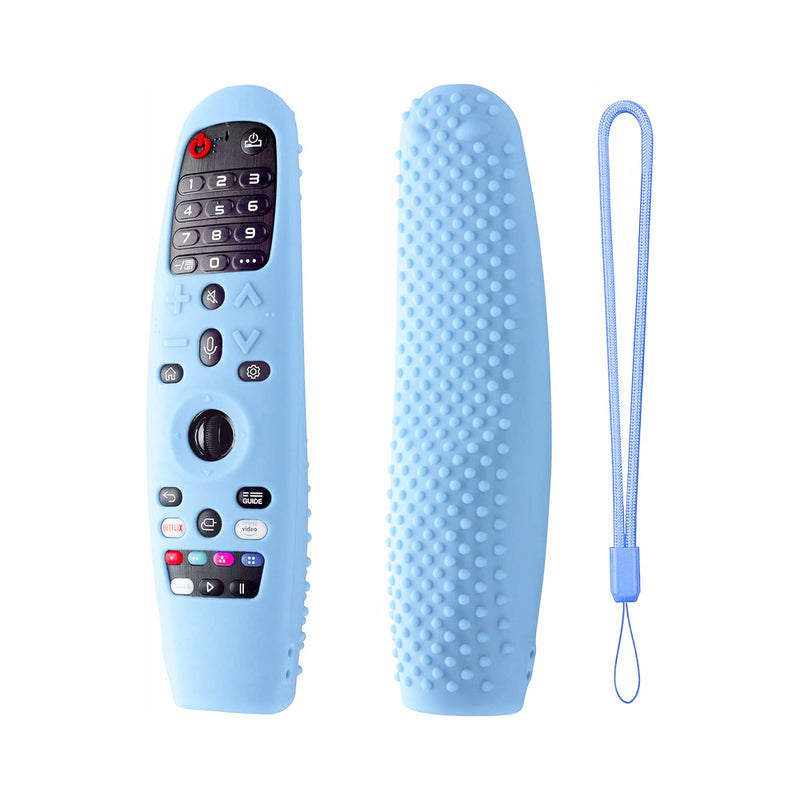 IT-BLUE 适配 LG MR 系列动感魔术遥控器硅胶保护套 AN-MR19BA/20GA 智能遥控防摔防滑硅胶套带挂绳