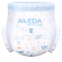 AILEDA 婴幼儿超薄透气拉拉裤 XXG 码 14-17kg 学步宝宝一体式干爽尿不湿 整箱 88 片