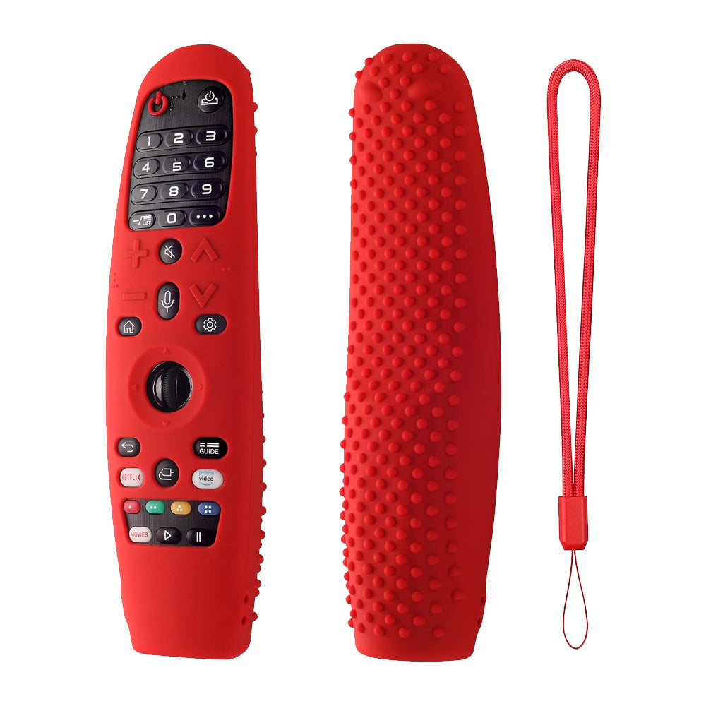 IT-BLUE 适配 LG MR 系列动感魔术遥控器硅胶保护套 AN-MR19BA/20GA 智能遥控防摔防滑硅胶套带挂绳