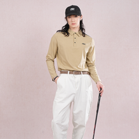 AILIAI GOLF Men's Long-Sleeve Polo Shirt