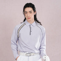 AILIAI GOLF Men's Long Sleeved Polo Shirt