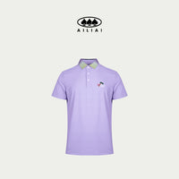 AILIAI GOLF Men's Short-Sleeve Polo Shirt