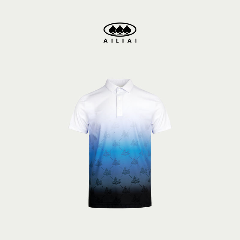 AILIAI GOLF Men's Short-Sleeved Polo Shirt