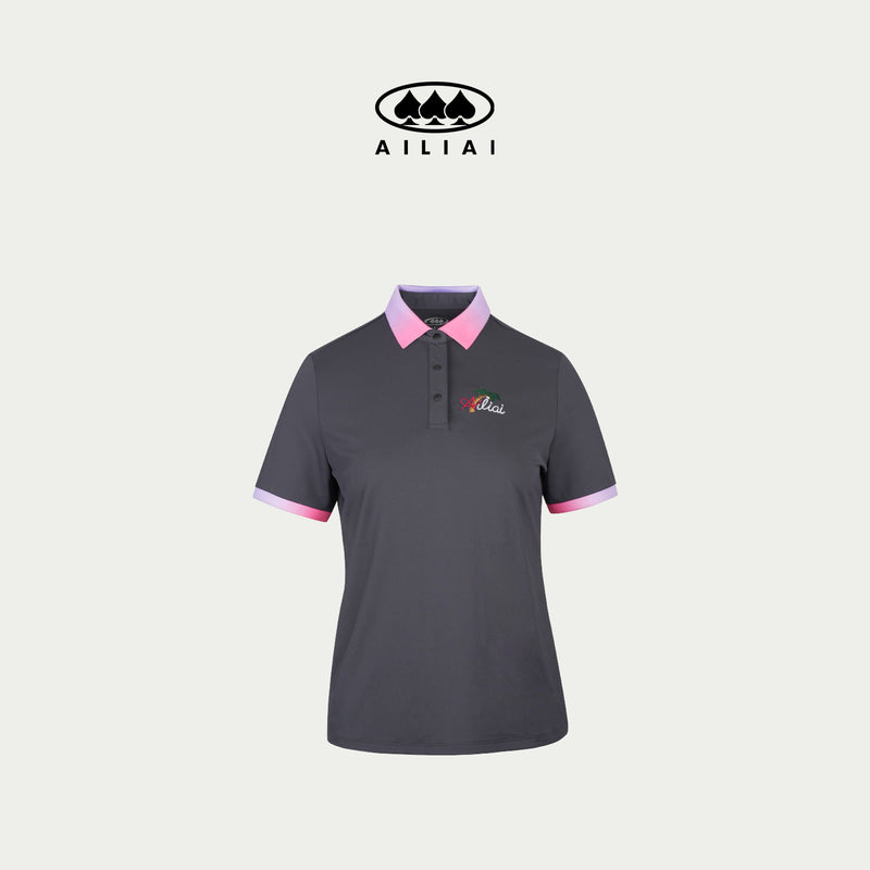 AILIAI GOLF Men's Short-Sleeve Polo Shirt