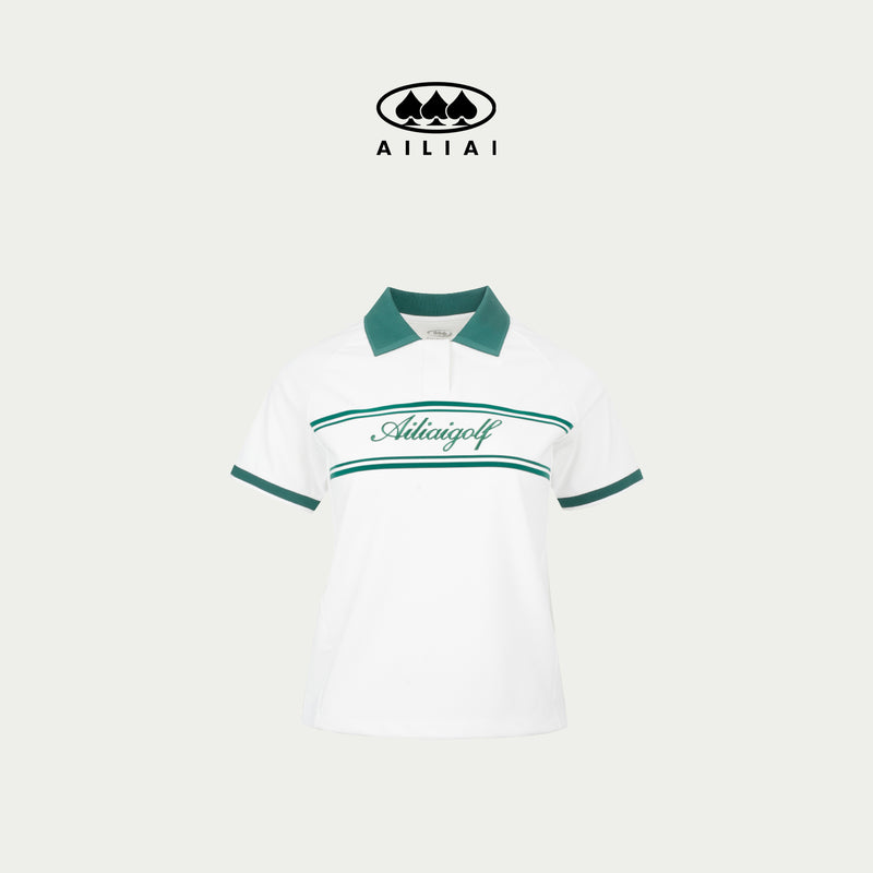 AILIAI GOLF Women's Short-Sleeve Polo