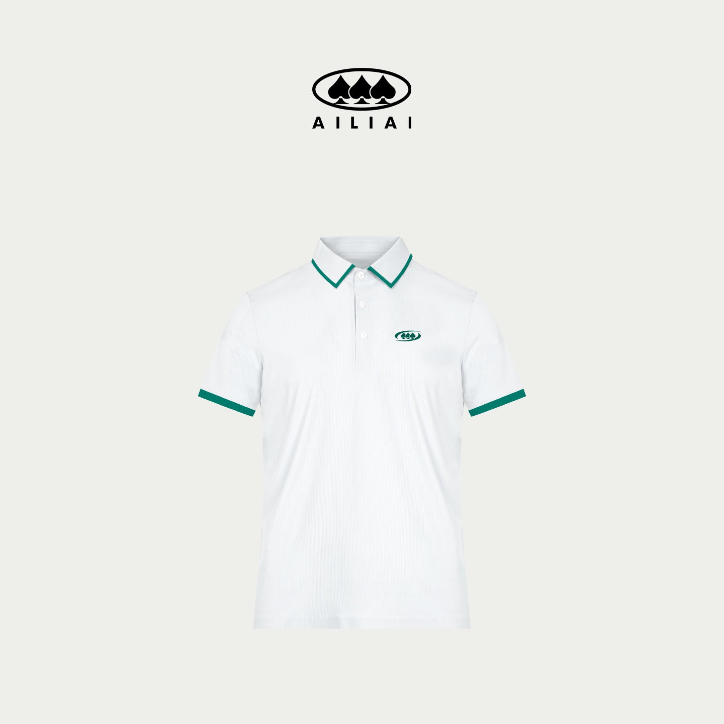 AILIAI GOLF Men's Short-Sleeve Polo Shirt