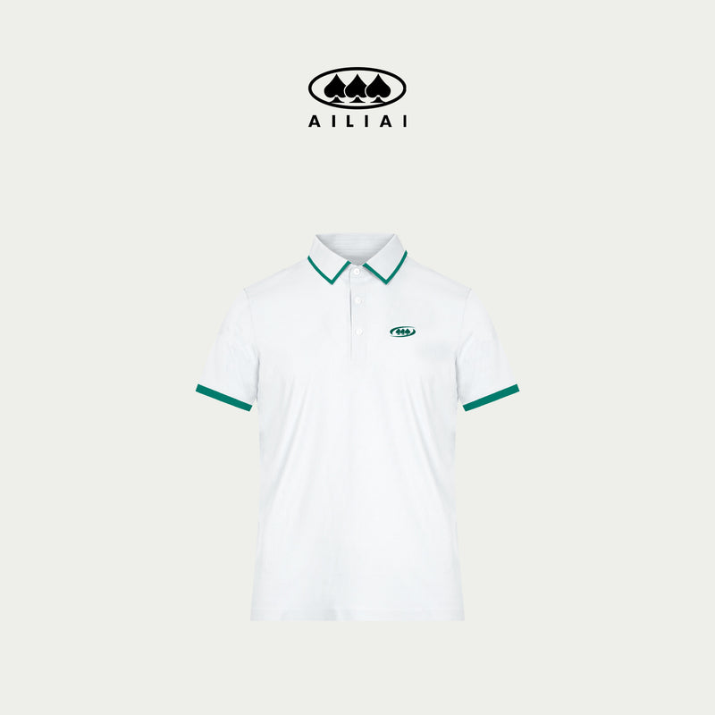 AILIAI GOLF Men's Short-Sleeve Polo Shirt