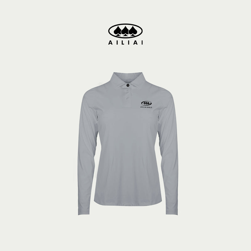 AILIAI GOLF Women's Long Sleeved Polo Shirt