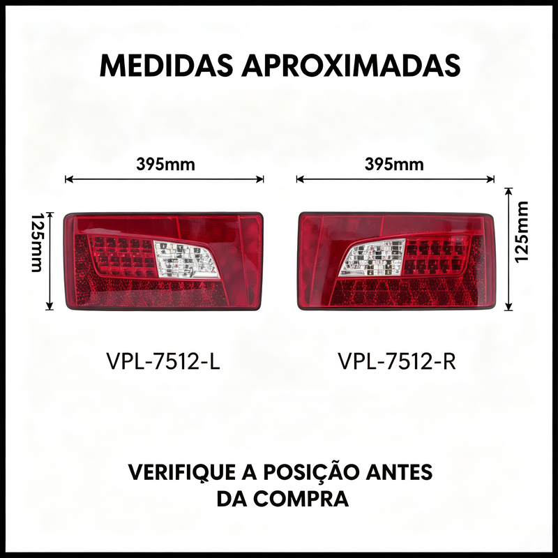 24V LED 斯堪尼亚 SC NTG 卡车后尾灯 三合一防水货车左右尾灯总成 VPL-7512