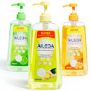 AILEDA 浓缩食品级洗洁精 1L 装 生姜 / 青柠 / 柑橘多香型果蔬餐具清洗剂 可洗碗机用厨房洗涤剂