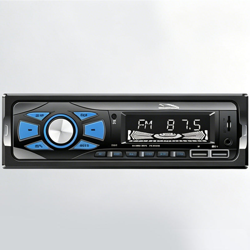 VPL-1513 车载立体声音响播放器 | 65W×4 高功率输出，蓝牙 5.0 免提通话，FM 收音，USB/AUX/TF 多音源输入，LED 显示屏，氛围灯与 APP 智能遥控，ANATEL 认证