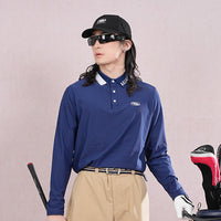AILIAI GOLF Men's Long Sleeved Polo Shirt