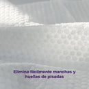 AILEDA 薰衣草香型一次性带孔湿拖布 40×60cm 平板拖把专用除尘拖地湿巾 袋装 12 片