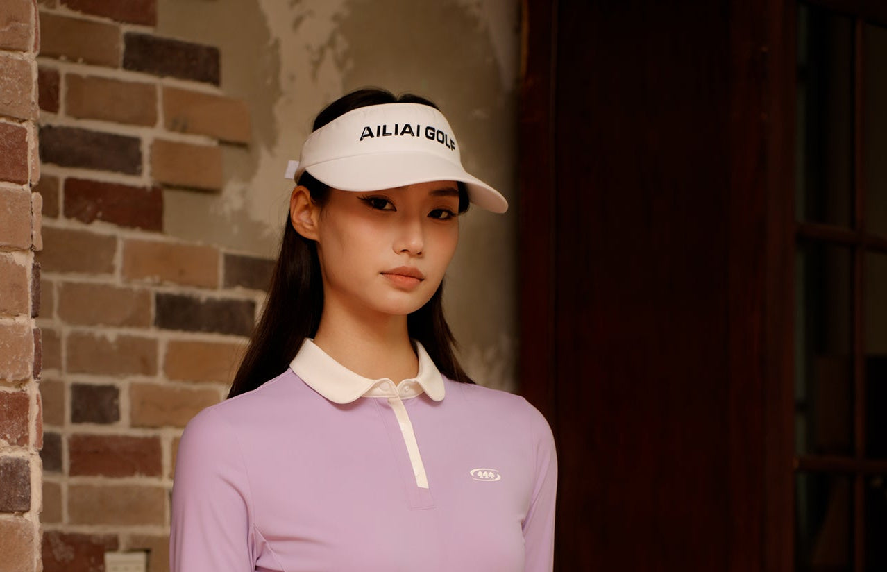 AILIAI GOLF women's long-sleeve polo shirt