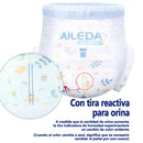 AILEDA 婴幼儿超薄透气拉拉裤 XXG 码 14-17kg 学步宝宝一体式干爽尿不湿 整箱 88 片