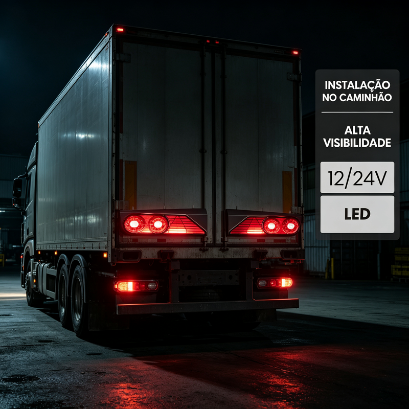 Torquehammer VPL-7519 12/24V LED 卡车侧组合灯（左/右）- 适配 SC NTG New 2025 车型
