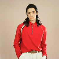 AILIAI GOLF Men's Long Sleeved Polo Shirt