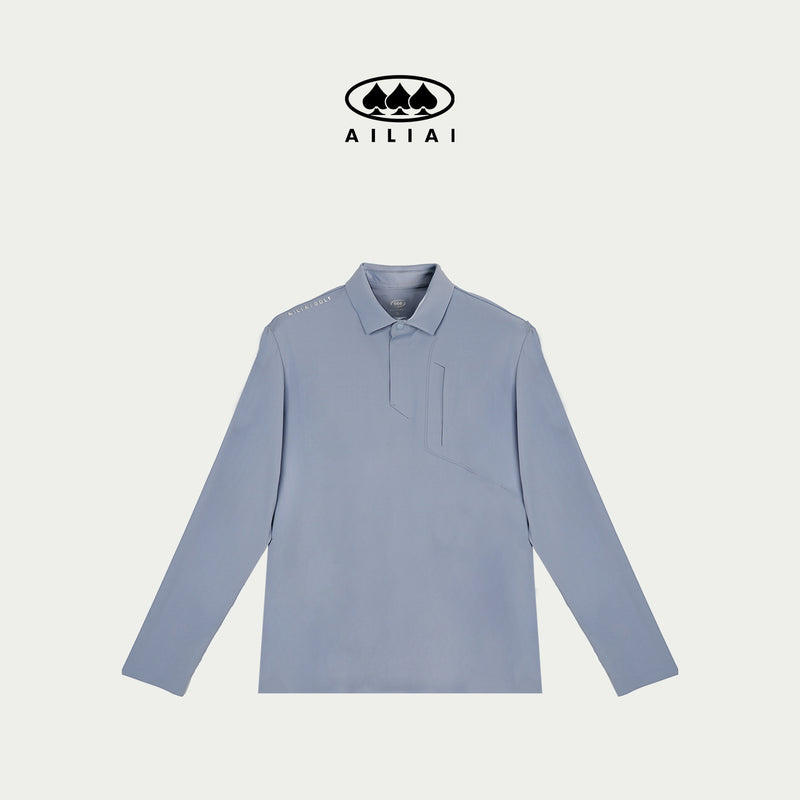 AILIAI GOLF 男士长袖POLO