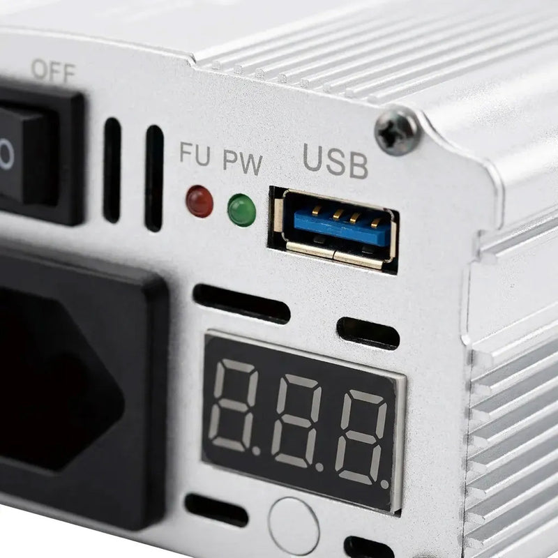 TORQUEHAMMER VPL-3651-1 200W 车载电源逆变器 12V 转 110V 纯正弦波 USB 充电口 小巧便携 自驾露营/商务出行/应急供电多场景适用