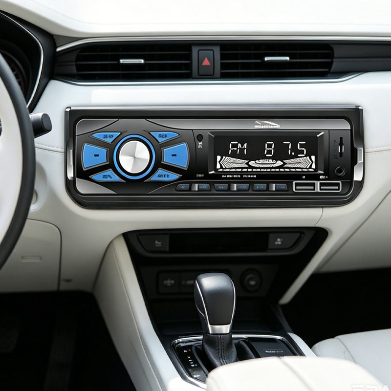 VPL-1513 车载立体声音响播放器 | 65W×4 高功率输出，蓝牙 5.0 免提通话，FM 收音，USB/AUX/TF 多音源输入，LED 显示屏，氛围灯与 APP 智能遥控，ANATEL 认证