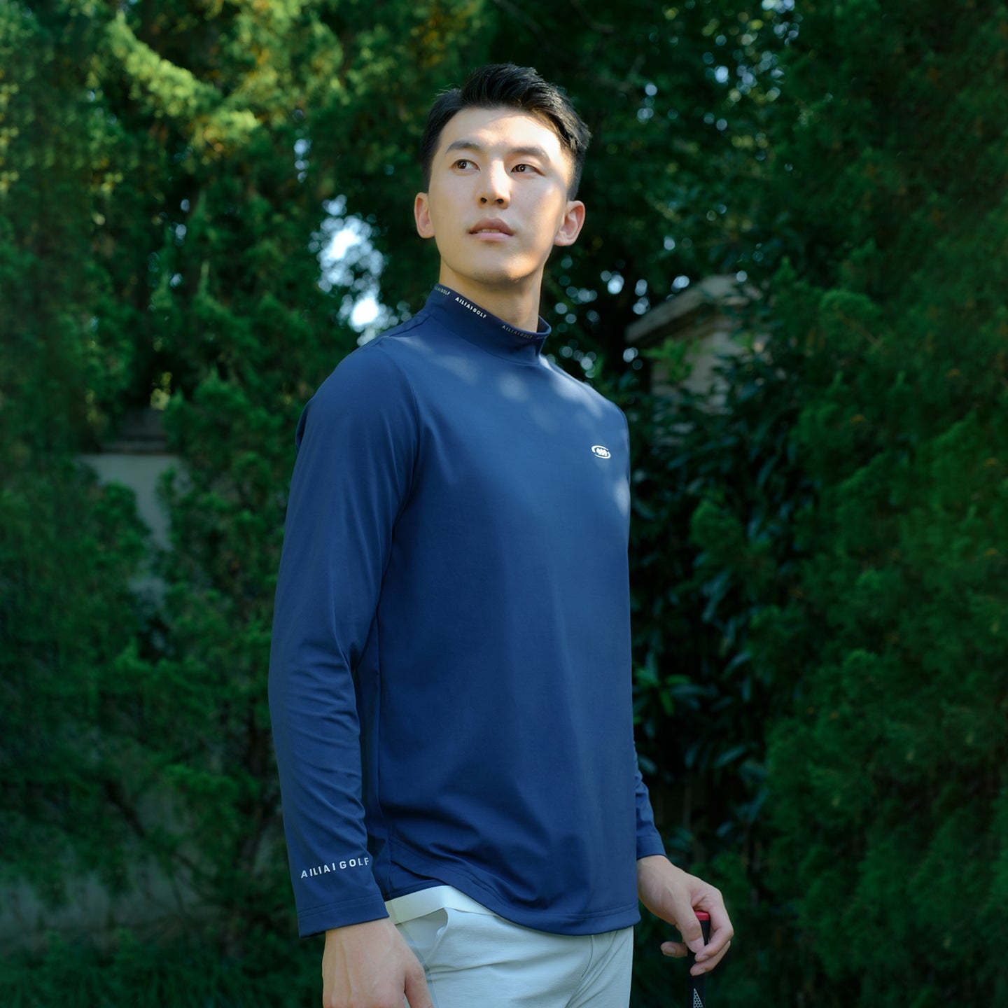AILIAI GOLF 男士长袖 T 恤