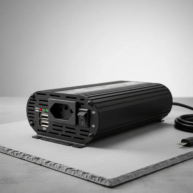 TORQUEHAMMER VPL-3653-6 2000W 超大功率车载电源逆变器 12V 转 220V 纯正弦波 双 USB 快充 3.4A 房车/露营/离网生活/户外作业全能供电站 咖啡机/冰箱/洗衣机/搅拌机/电钻一机搞定