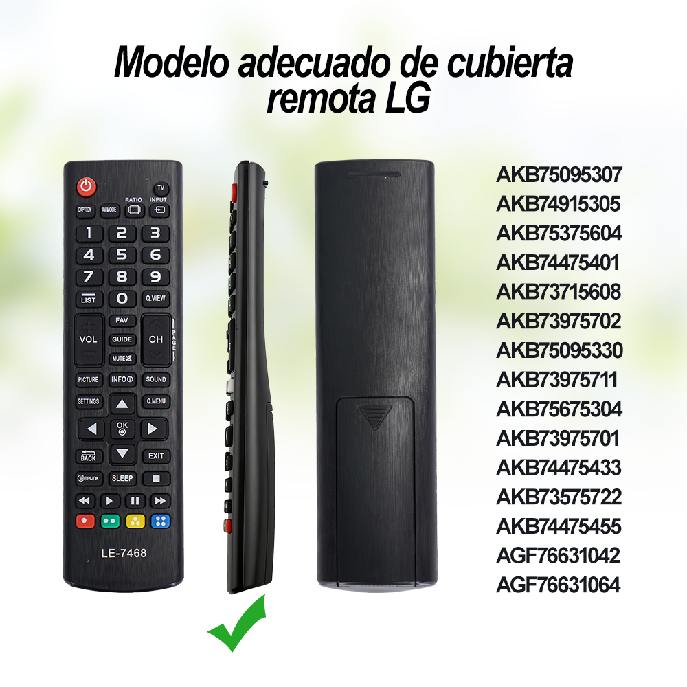 IT-BLUE 适配 LG AKB 系列电视遥控器硅胶保护套 全包防摔遥控器套 带挂绳多色可选遥控器防尘套