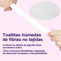 AILEDA 薰衣草香型一次性带孔湿拖布 40×60cm 平板拖把专用除尘拖地湿巾 袋装 12 片
