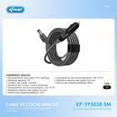 KNUP KP-YP5038 车载点烟器 DC 电源线 5 米加长 Starlink Mini 专用车载直流供电线