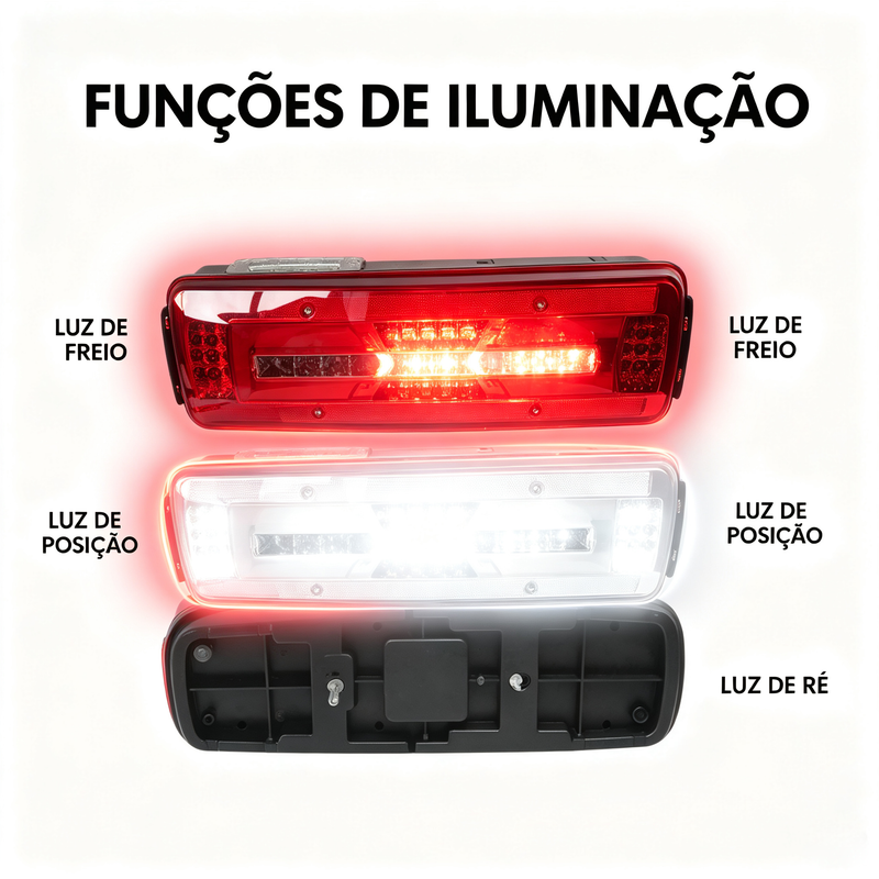 Torquehammer VPL-7520 24V LED 卡车侧组合灯（左/右）- 适配 MAN NTG / TGX / TGS / TGL / TGM