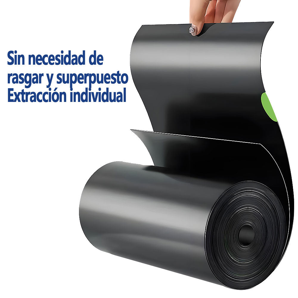 AILEDA 大号抽绳收口黑色垃圾袋 70×90cm 商用家用加厚防漏手提式 PE 塑料袋 单卷 10 只