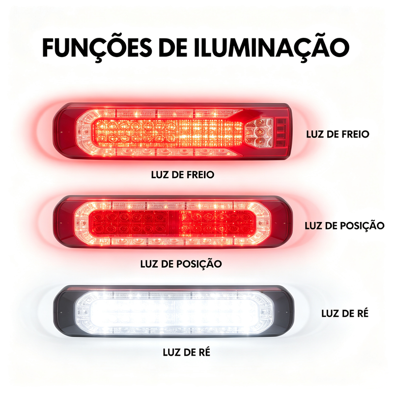 24V LED 奔驰 AXOR/ACTROS 卡车后尾灯 三合一高亮防水货车左右尾灯总成 VPL-7511
