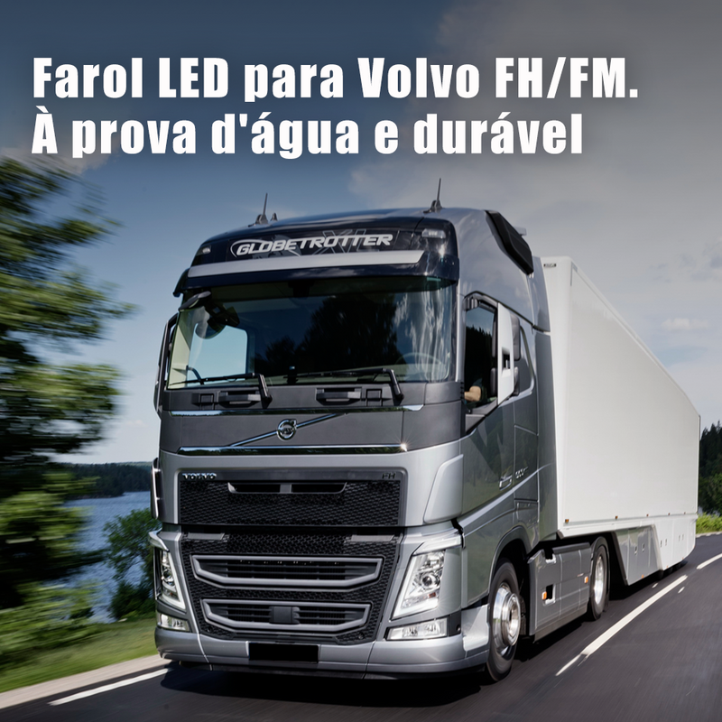 TORQUEHAMMER VPL-7608 沃尔沃 FH/FM 卡车专用 LED 前大灯总成 左右分体设计 24V 远近光一体 转向灯集成 IP67 防水防尘 原厂替换升级 即插即用