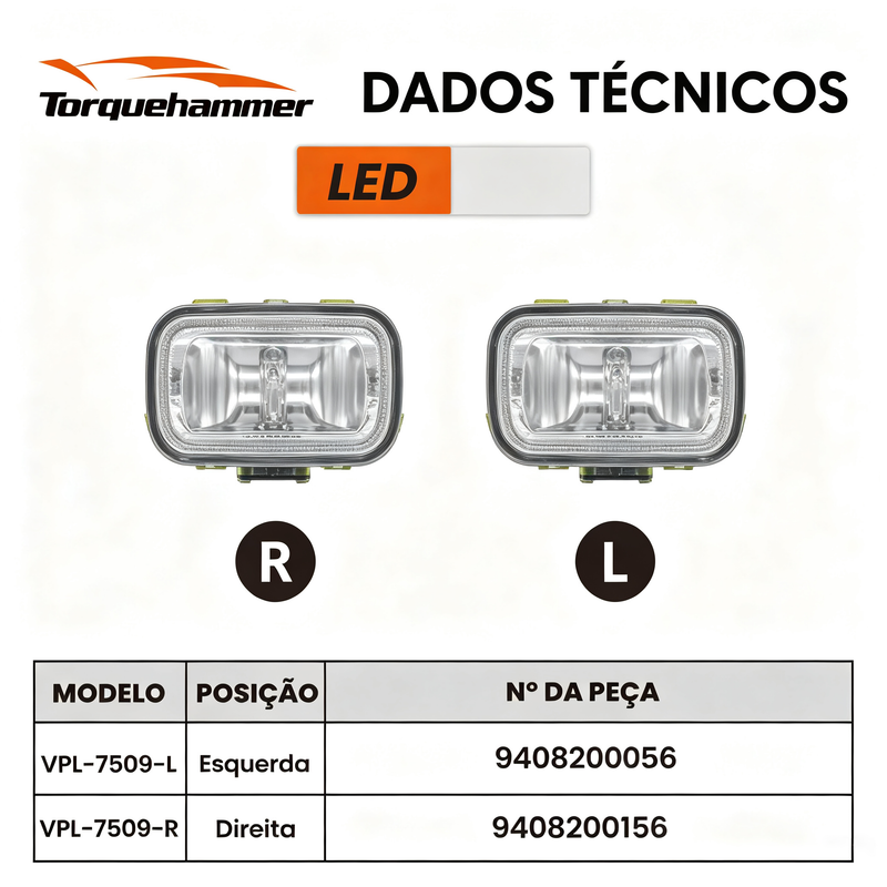 24V LED 奔驰 AXOR 卡车挂车尾灯 四合一多功能 IP65 防水货车拖车左右后尾灯总成 VPL-7509