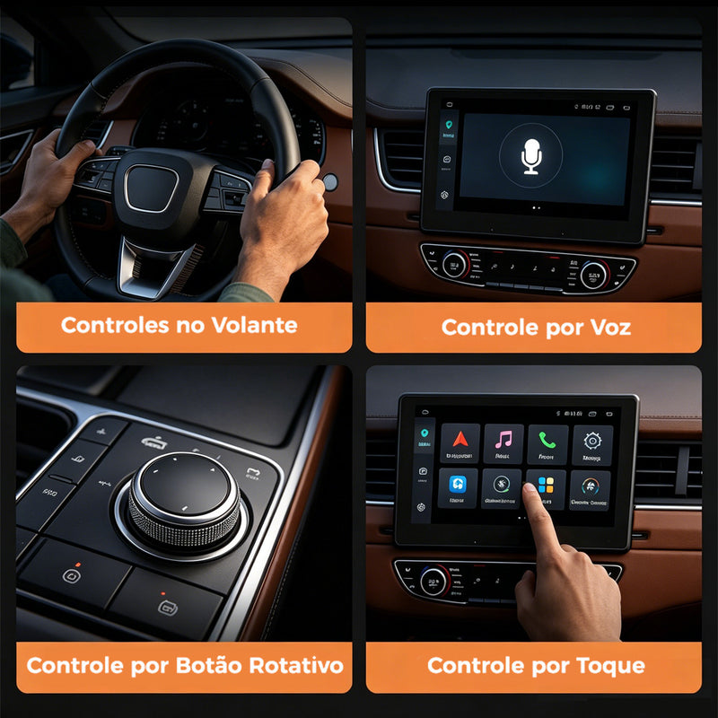 Android AI Box 智能车载盒子 | 八核 4G+64G，无线 CarPlay/Android Auto，Android 12 系统，5G WiFi 蓝牙 5.0，4G 全网通，支持 SIM/TF/Type-C，即插即用
