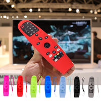 IT-BLUE 适配 LG MR 系列动感魔术遥控器硅胶保护套 AN-MR19BA/20GA 智能遥控防摔防滑硅胶套带挂绳