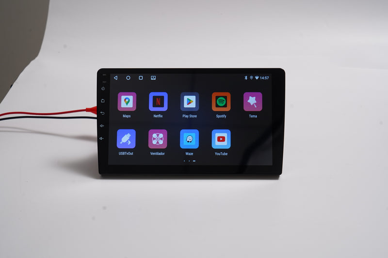 9 英寸 IPS 2.5D 车载多媒体导航一体机 VPL-1167/464 | 八核 4G+64G，Android 14，无线 CarPlay/Android Auto，GPS 导航，5G WiFi 蓝牙 5.0，360° 全景摄像头支持，AHD 倒车影像，DVR 行车记录