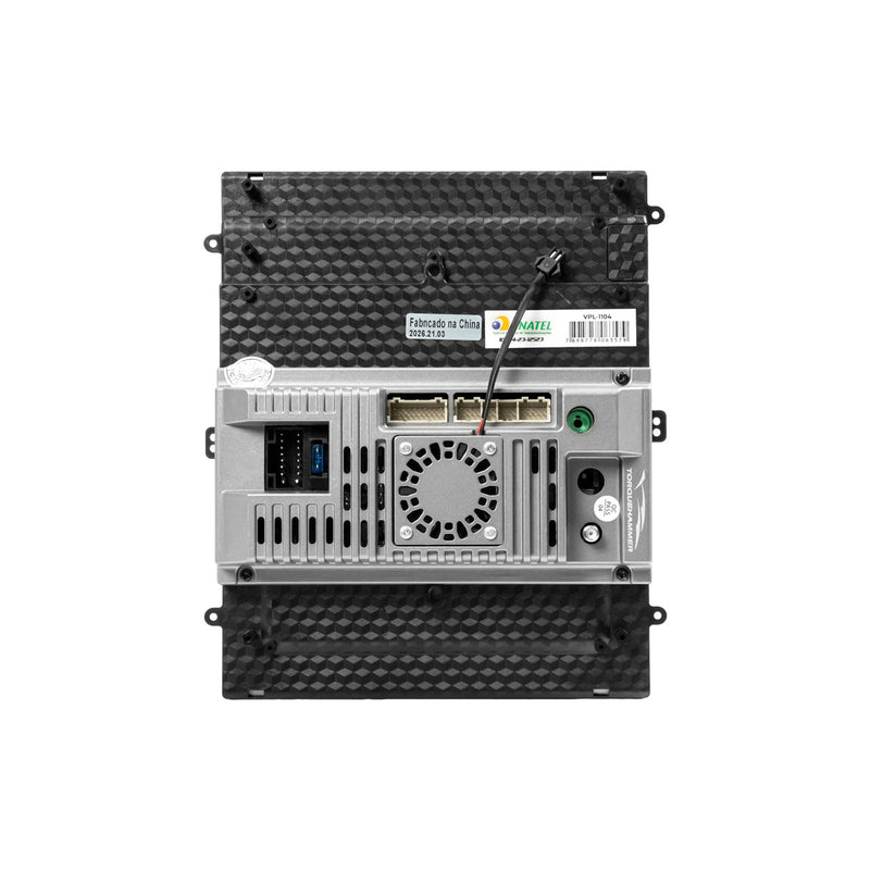 9.7 英寸 QLED 2.5D 车载多媒体导航一体机 VPL-1104 | 4 核 4G+64G，Android 14，无线 CarPlay/Android Auto，GPS 导航，5G WiFi 蓝牙 5.0，MirrorLink 手机镜像，AHD 倒车影像，DVR 行车记录，ANATEL 认证