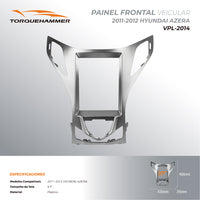 TORQUEHAMMER VPL-2014 现代雅尊 Azera 2011-2012 款 9.7 寸竖屏改装面框